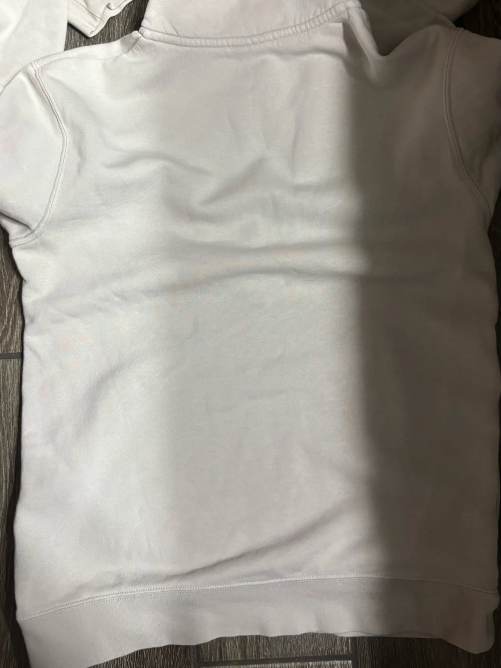 Nike Women's Light Cream Quarter-Zip Pullover Sweater